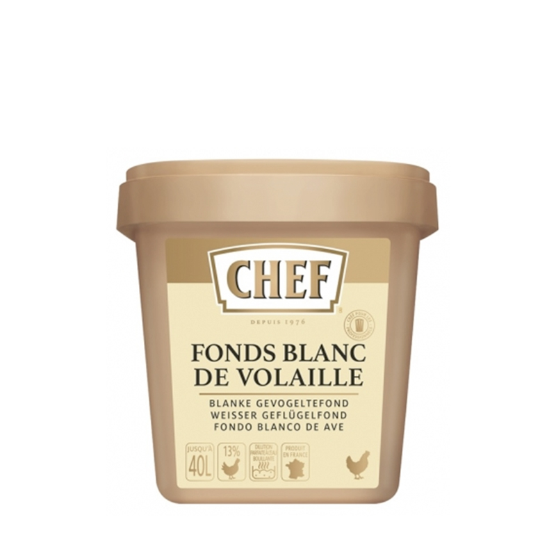 CHEF FONDS BLANC DE VOLAILLE 800G CHEF FONDS BLANC DE VOLAILLE 800G