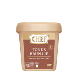 CHEF FONDS BRUN LIÉ 600G