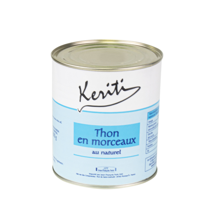 THON EN MORCEAUX AU NATUREL 800G THON EN MORCEAUX AU NATUREL 800G