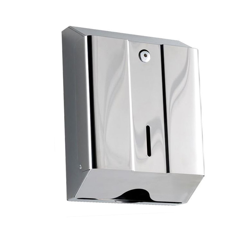 Distributeurs essuie mains acier inox brossé Distributeur essuie-mains acier inox brossé