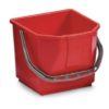 Seau pour chariot 15L rouge