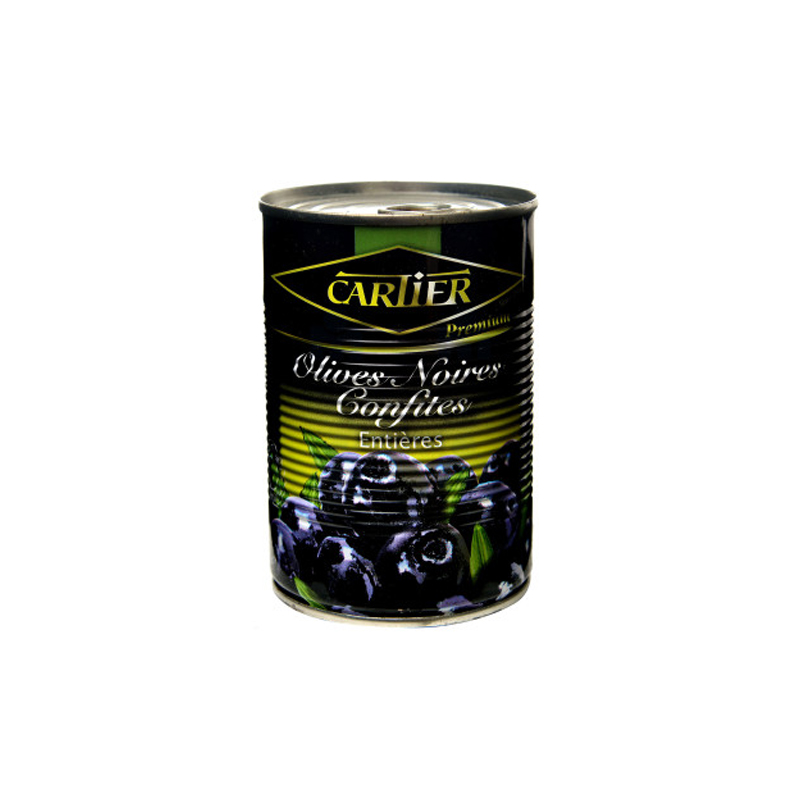 OLIVES NOIRES ENTIERES 425ML OLIVES NOIRES ENTIERES 425ML