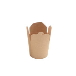 Pots à Pâtes Carton Kraft 500ml 16oz